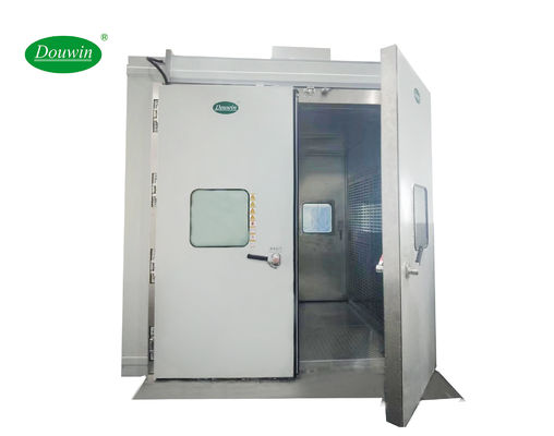 Double Door Large Capacity Walk In Test Chamber With Slope For Testing Car Unit