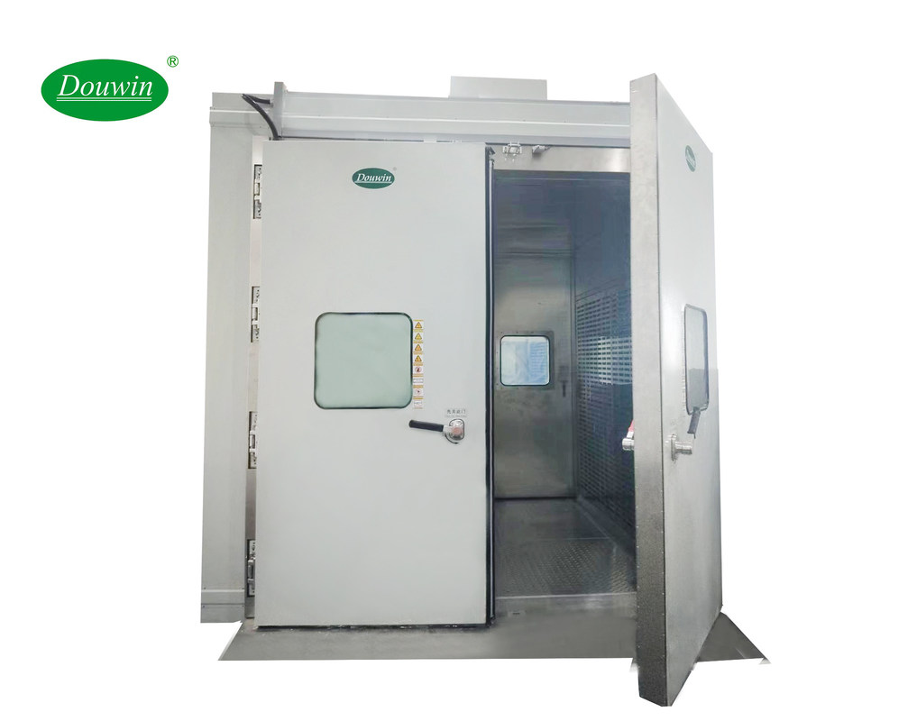 Double Door Large Capacity Walk In Test Chamber With Slope For Testing Car Unit